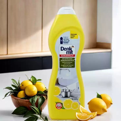 Imported German DM Multi-purpose Cleaning Cream, Cleaner for Kitchen, Bathroom, Stainless Steel & Ceramic, Removes Water Stains & Stove Grime