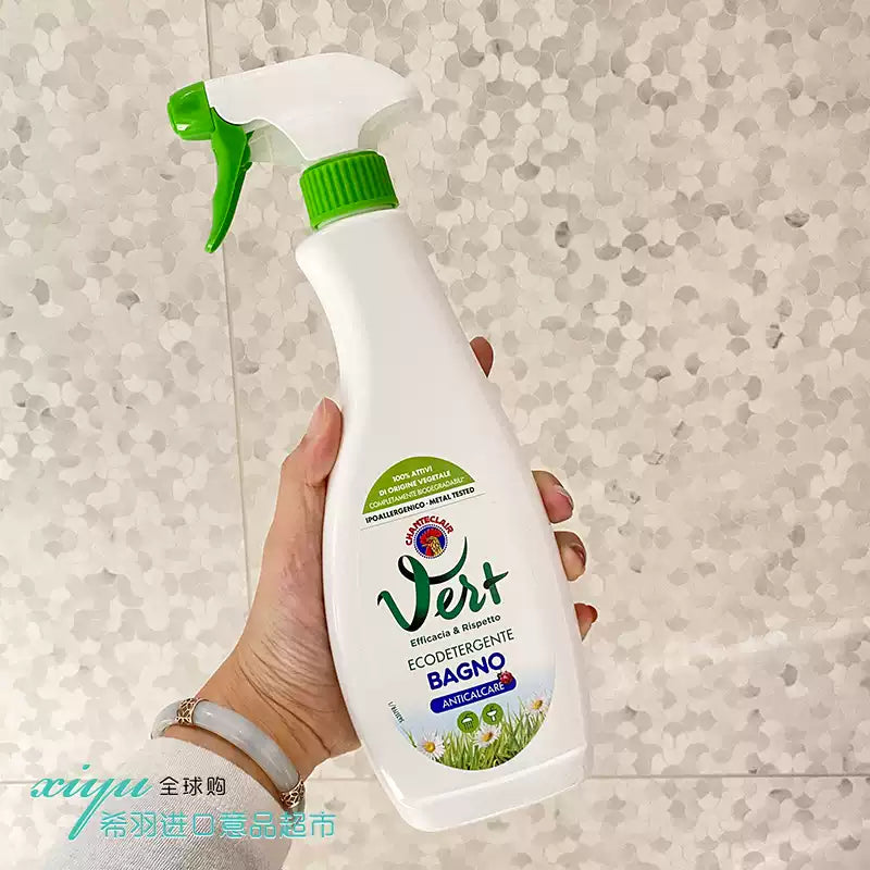 Italian Chanteclair Tile Cleaner, Limescale Remover for Bathroom, Stainless Steel Faucets