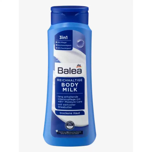 German Balea Body Lotion 500ml, Hydrating Nourishing, Balance Oil & Water, Refreshing Skin Moisturizer