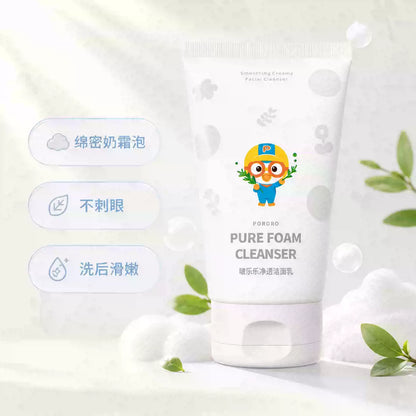 Korean Pororo Kids Foaming Cleanser, Gentle for Boys & Girls, Mild Face Wash, Non-irritating