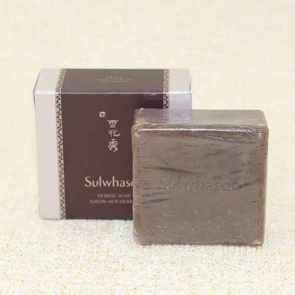 Korean Sulwhasoo Herbal Soap, Oil Control Acne Cleansing Handmade Soap