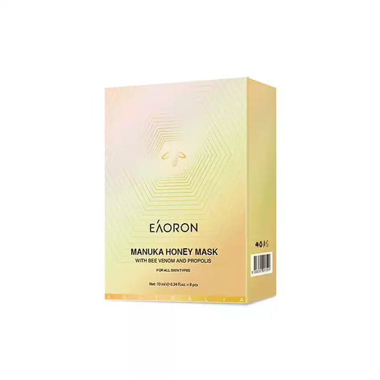 Australian Eaoron Propolis Honey Mask, Wash-off Clay Mask, Cleansing & Moisturizing