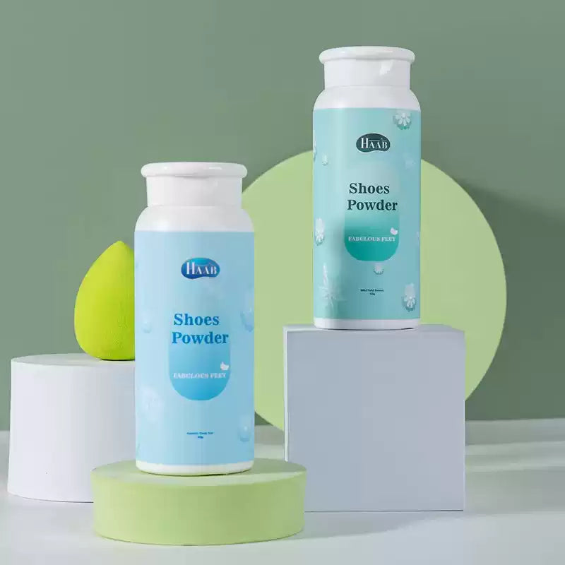 Australian HAAB Shoe & Foot Powder, Authentic, Anti-odor & Anti-perspirant for Sweaty Feet   要不要我把这款产品的**核心卖点**（如生物酶、抑菌、长效干爽）也翻译成英文？