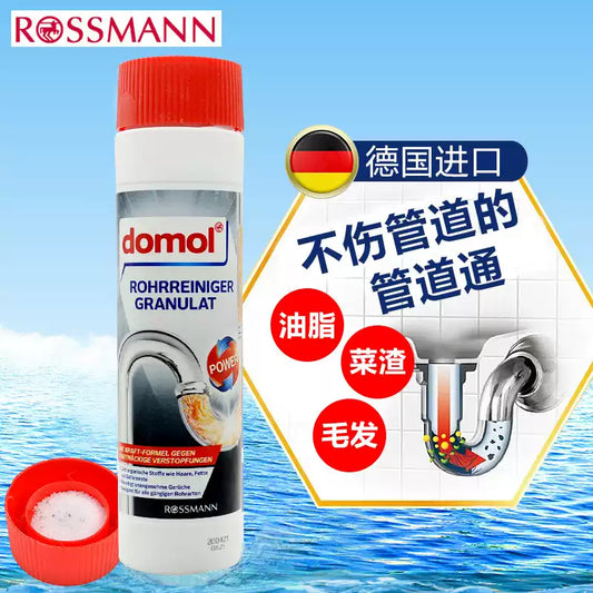 Domol Drain Cleaner & Deodorizer, Unclog Pipes for Kitchen, Bathroom, Toilet & Sink
