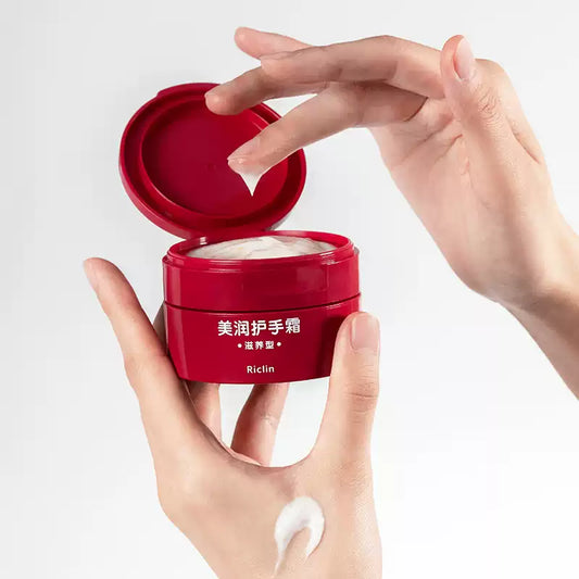 Mentholatum Red Can Hand Cream with Vitamin E Essence, Moisturizing, Hydrating and Firming