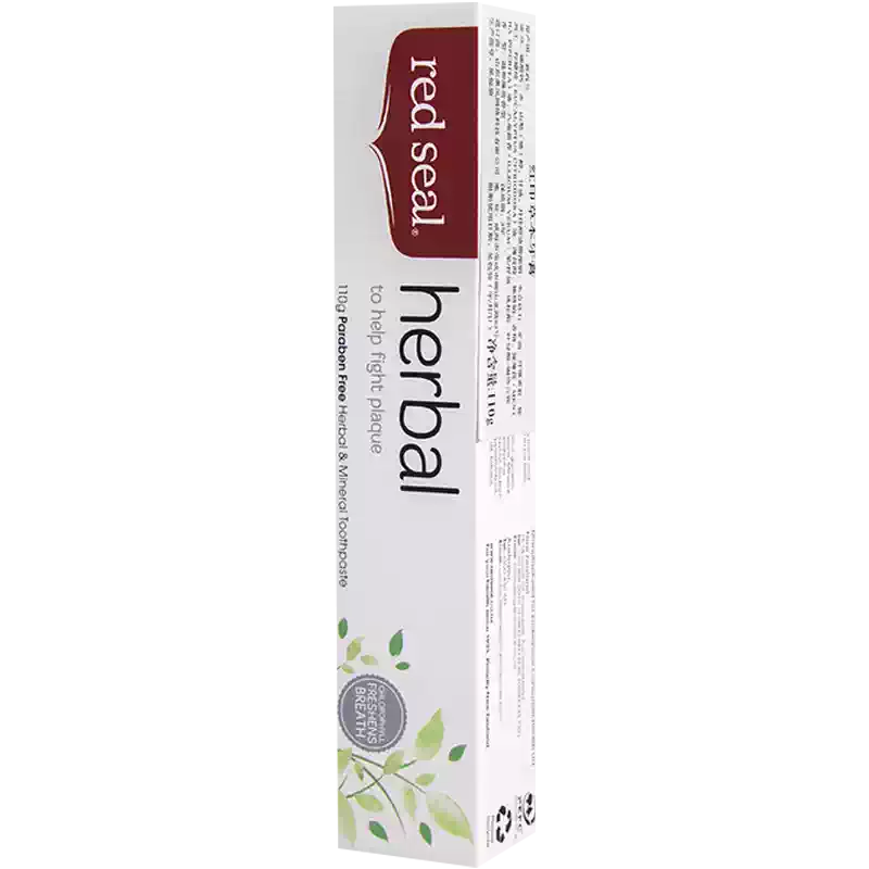 New Zealand Red Seal Toothpaste, Remove Tobacco Stains, Whiten Yellow Teeth, Baking Soda Formula for Men