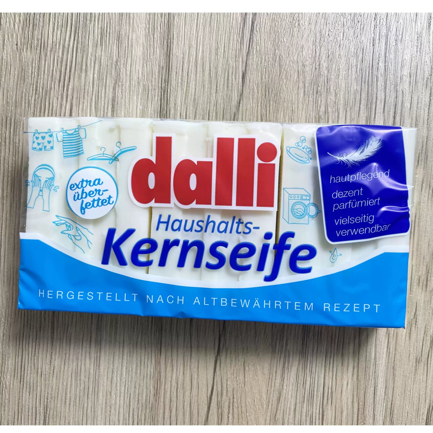 Original German Dalli Laundry Soap, for Baby Clothes, Underwear & Sanitary Stains, 3 Pieces Pack
