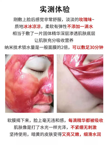 Korean MediPeel Rose Modeling Mask, Hydrating & Moisturizing, Authentic Salon Exclusive Mask