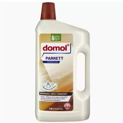 Imported German Domol Wood Floor Wax Essential Oil, Polishing Cleaner for Solid & Composite Floors, Furniture Maintenance Care 1L