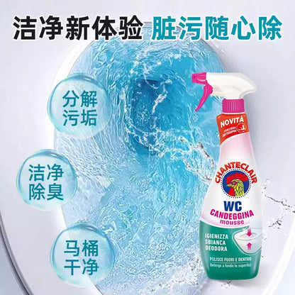 Chanteclair Toilet Cleaner Foam Mousse, Deodorizing & Urine Scale Remover