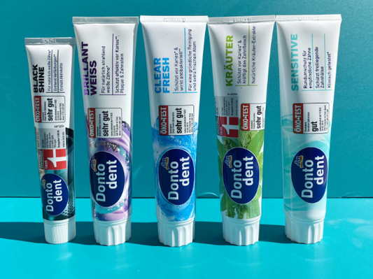 Original German Dontodent Herbal Anti-sensitive Whitening Toothpaste 125ml